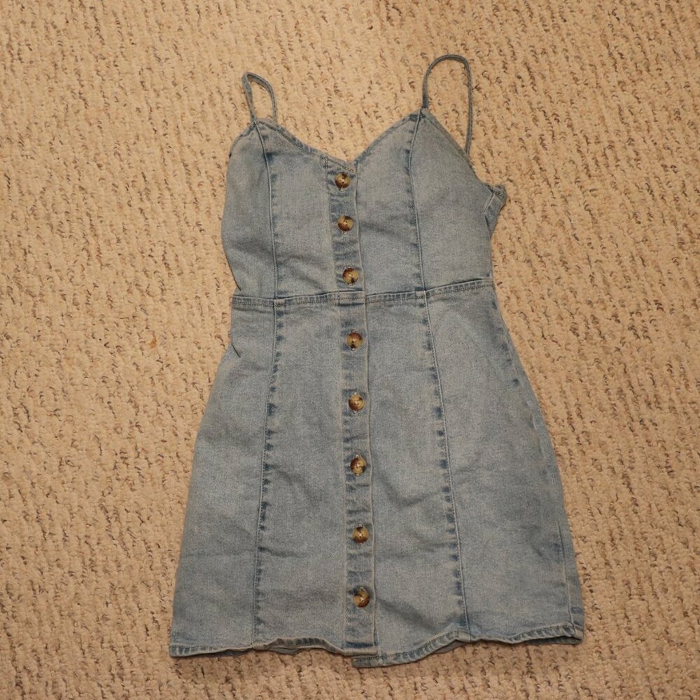 ZARA MINI DENIUM DRESS